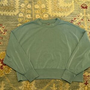 Altar’s State Revival deep green oversized sweatshirt